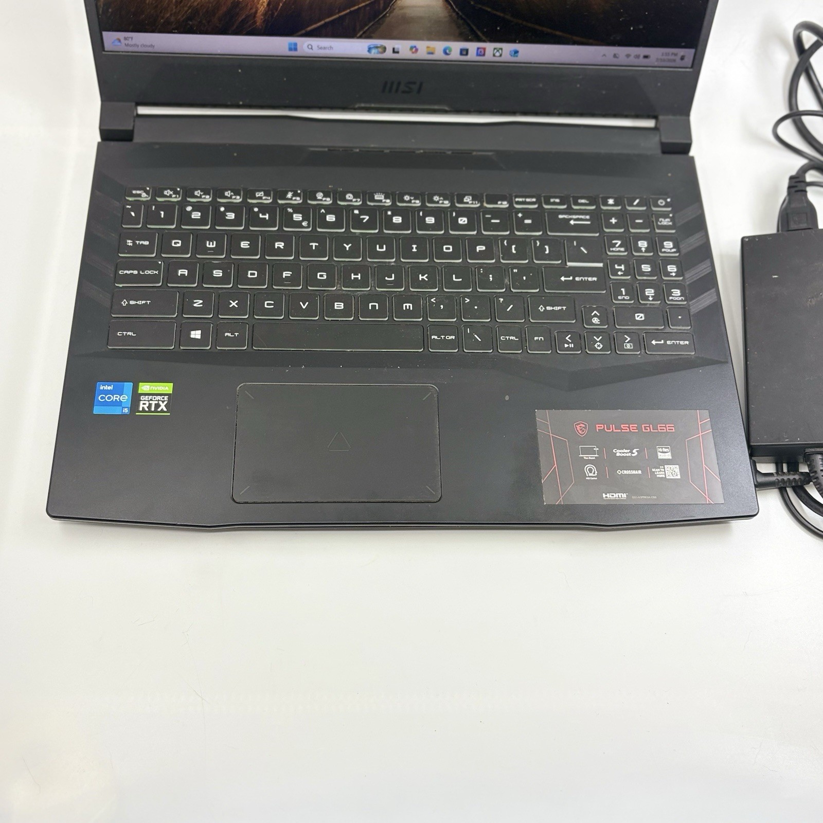 MSI Pulse GL66 15.6″ i5-11400H 16GB RAM 512GB SSD GeForce RTX 3050