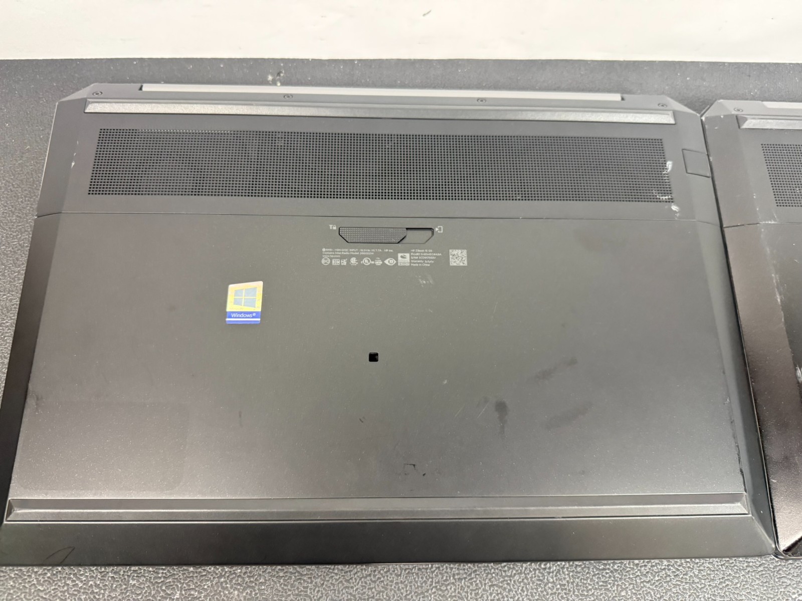 LOT OF 2 HP ZBook 15 G5 15.6″ i7-8850H 16GB 512GB P2000 – BIOS LOCK ~ READ