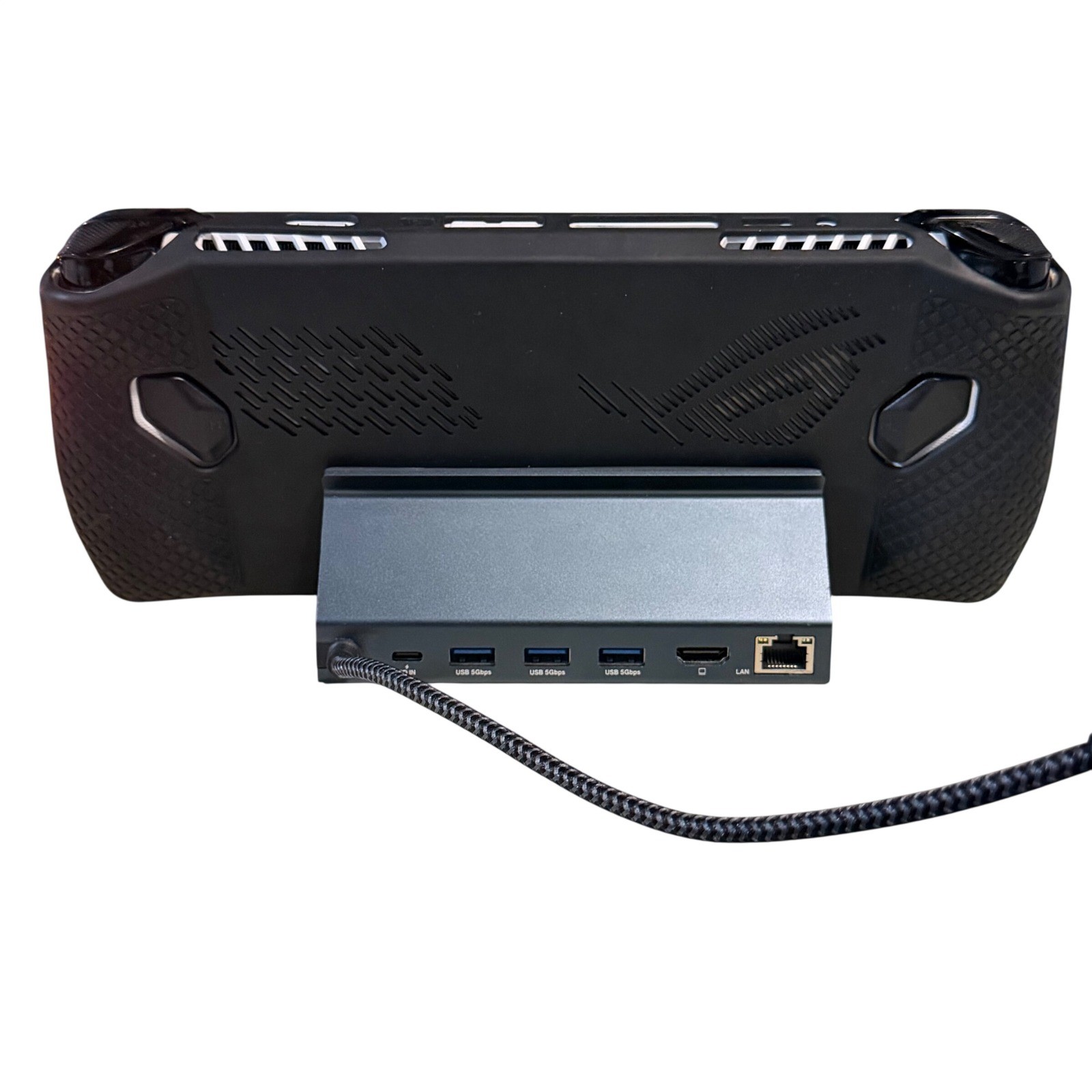 ASUS ROG Ally 7″ Z1 Extreme White 16g RAM, 1TB MicroSD Chip, Docking Station