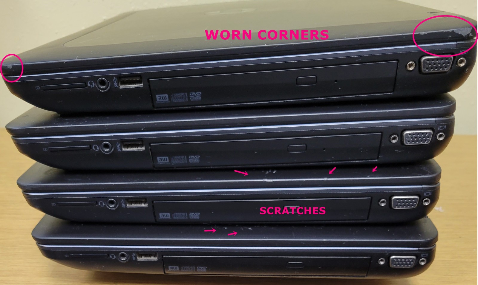 (Lot of 4)HP ZBook 15 G1 i5/i7-4th Gen 2.5/2.6/2.70 8/16GB No OS/SSD/HDD