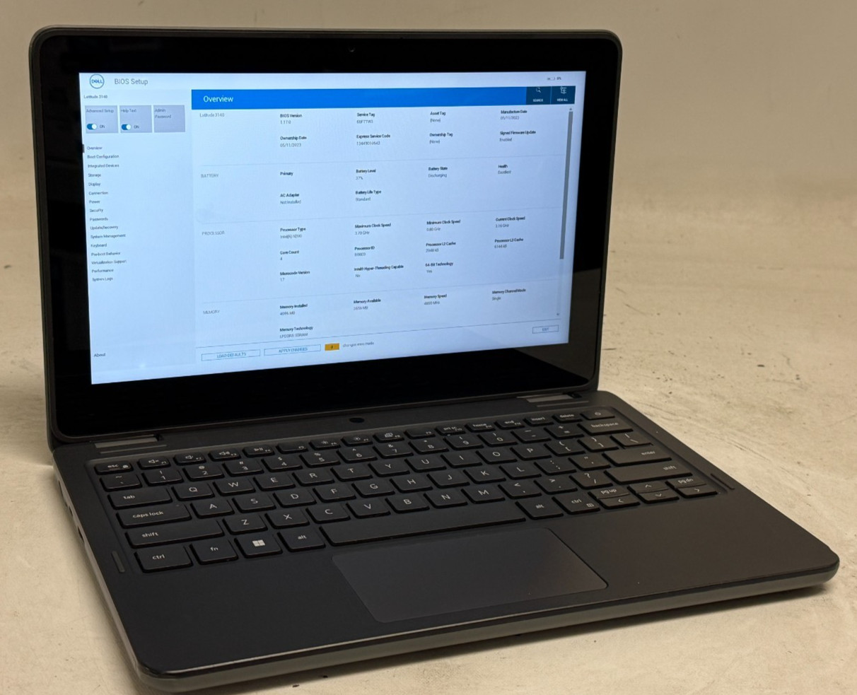 Dell Latitude 3140 2in1 11.6″ (N200 – 4GB RAM – 256GB SSD – Win11Home)
