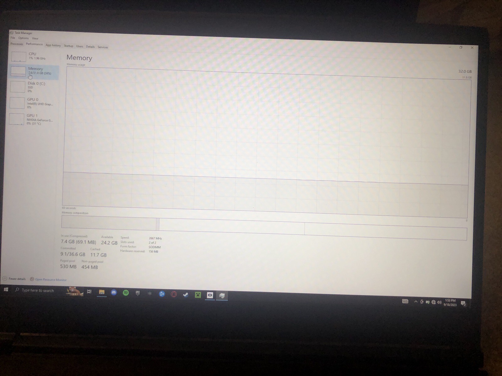 UPGRADED MSI GF65 Thin 9SD-837 Gaming Laptop i7-9750H 32GB 512gbB SSD GTX 1660Ti