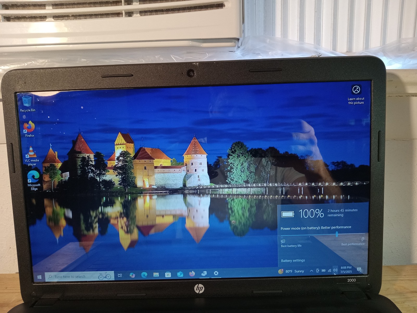 HP 2000 Notebook Laptop, i7 3740QM 2.7 GHz, 8GB RAM, Win10 Pro, 256 GB SSD