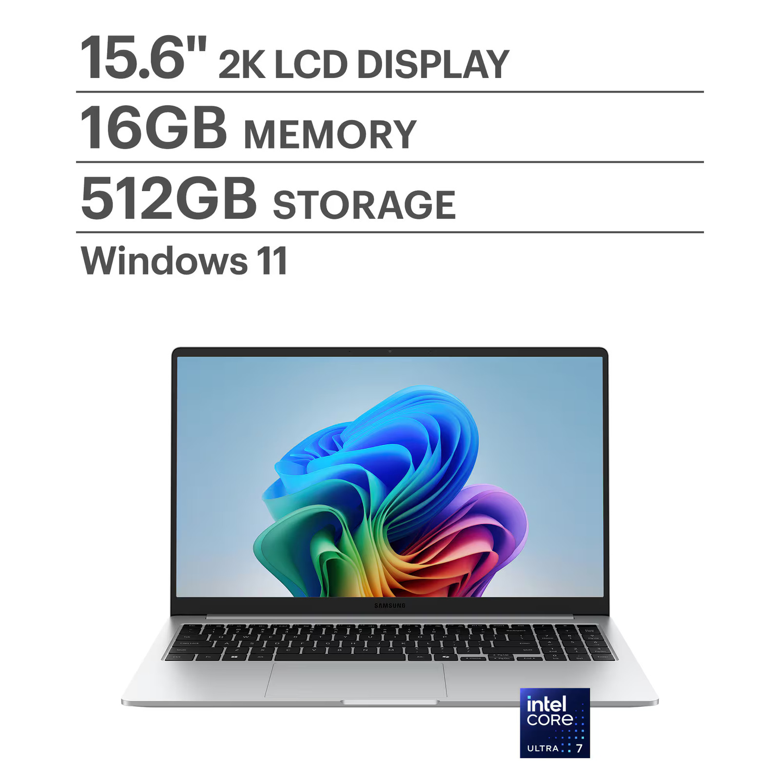Samsung – Galaxy Book5 15.6″ FHD IPS LED Laptop – Intel Core Ultra 7- 16GB Me…