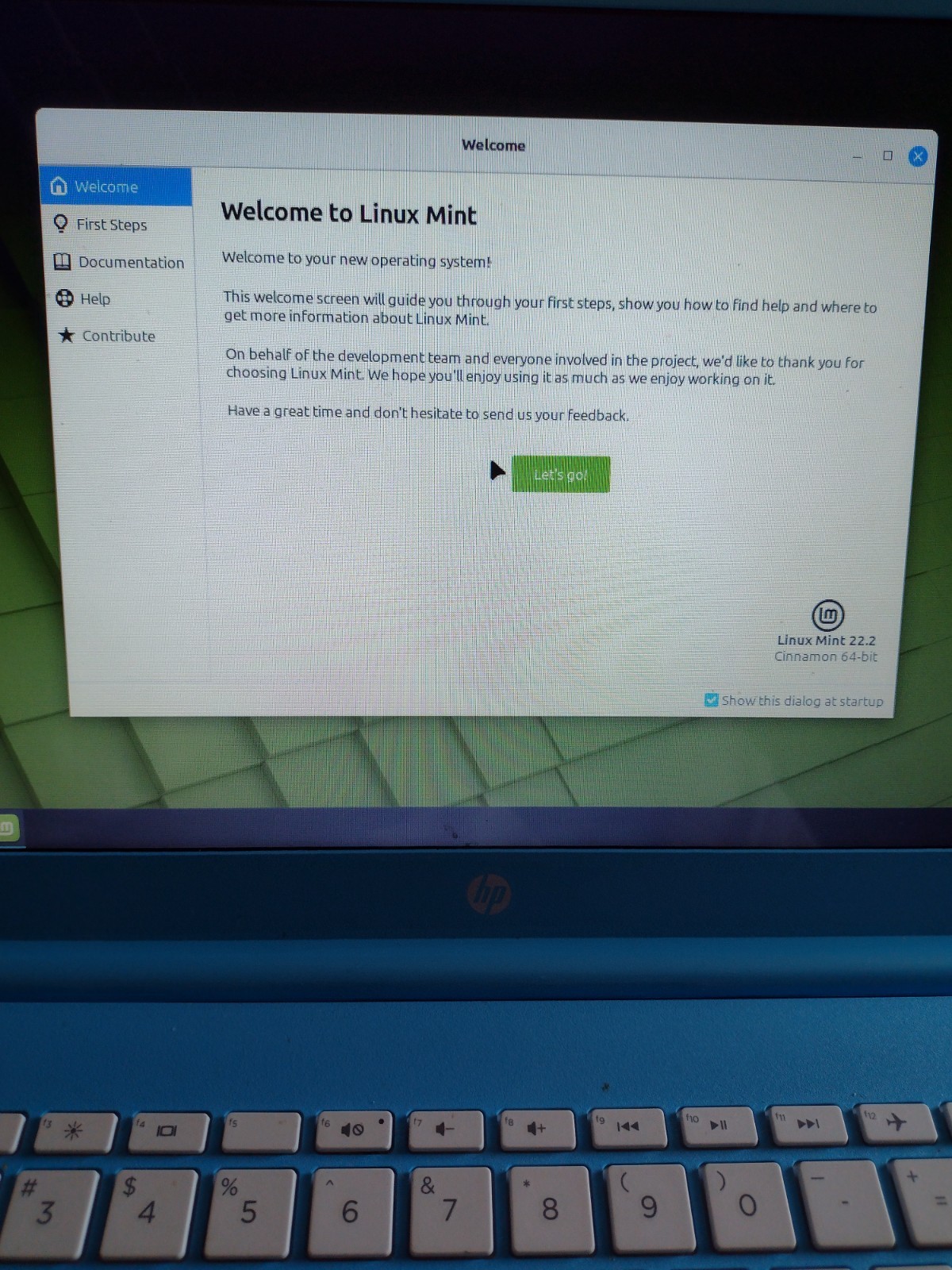 HP Stream 14-ax0XX 14in Intel Celeron 4GB RAM 32GB eMMC Blue LINUX MINT OS