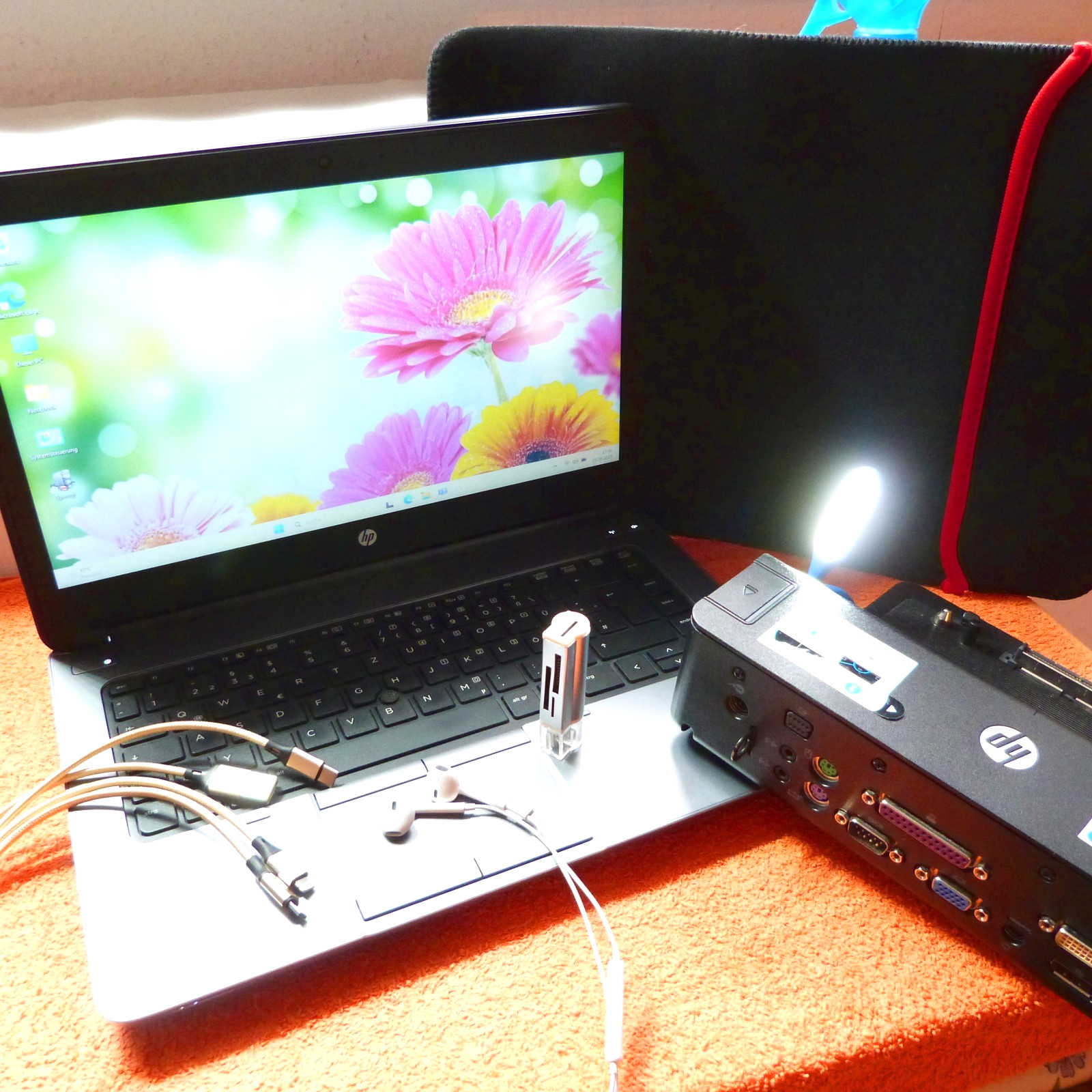 XXL LOT with DOCK I HP 640 G1 IT Business 14″ L SSD Windows 11 Pro TURBO i5
