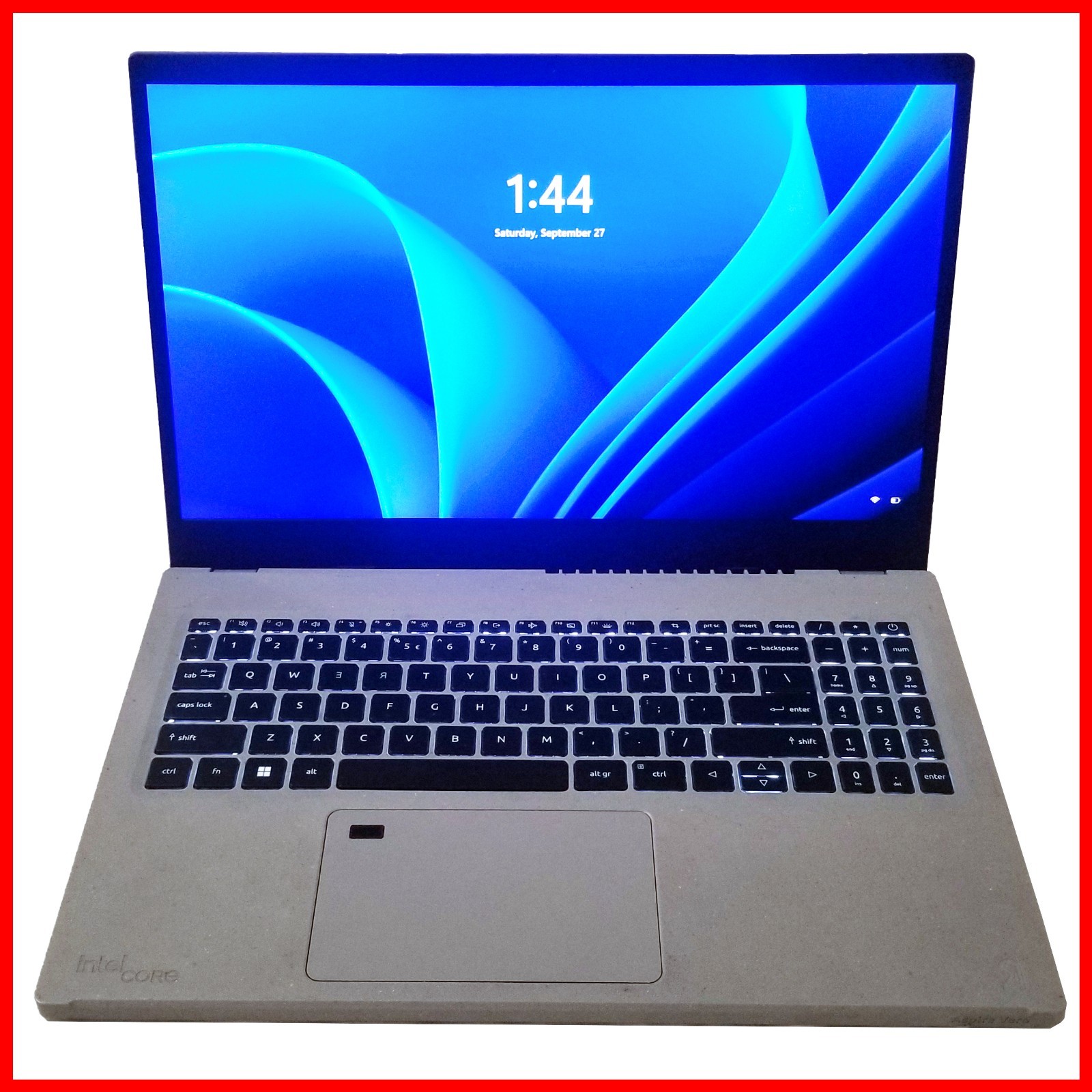 Acer Aspire Vero 15.6 13th Gen i7 10-Core, 16GB RAM, 512GB SSD, 100% batt health