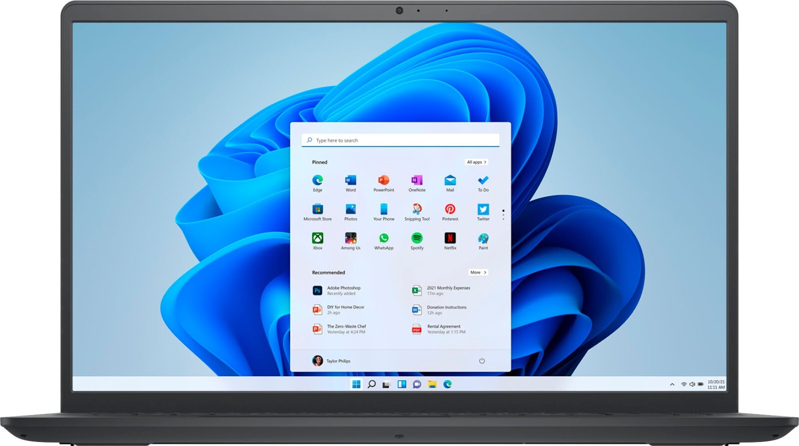 Dell Inspiron 3511 15.6″ (256GB SSD, Intel Core i5 11th Gen., 3.60 GHz, 8GB)…