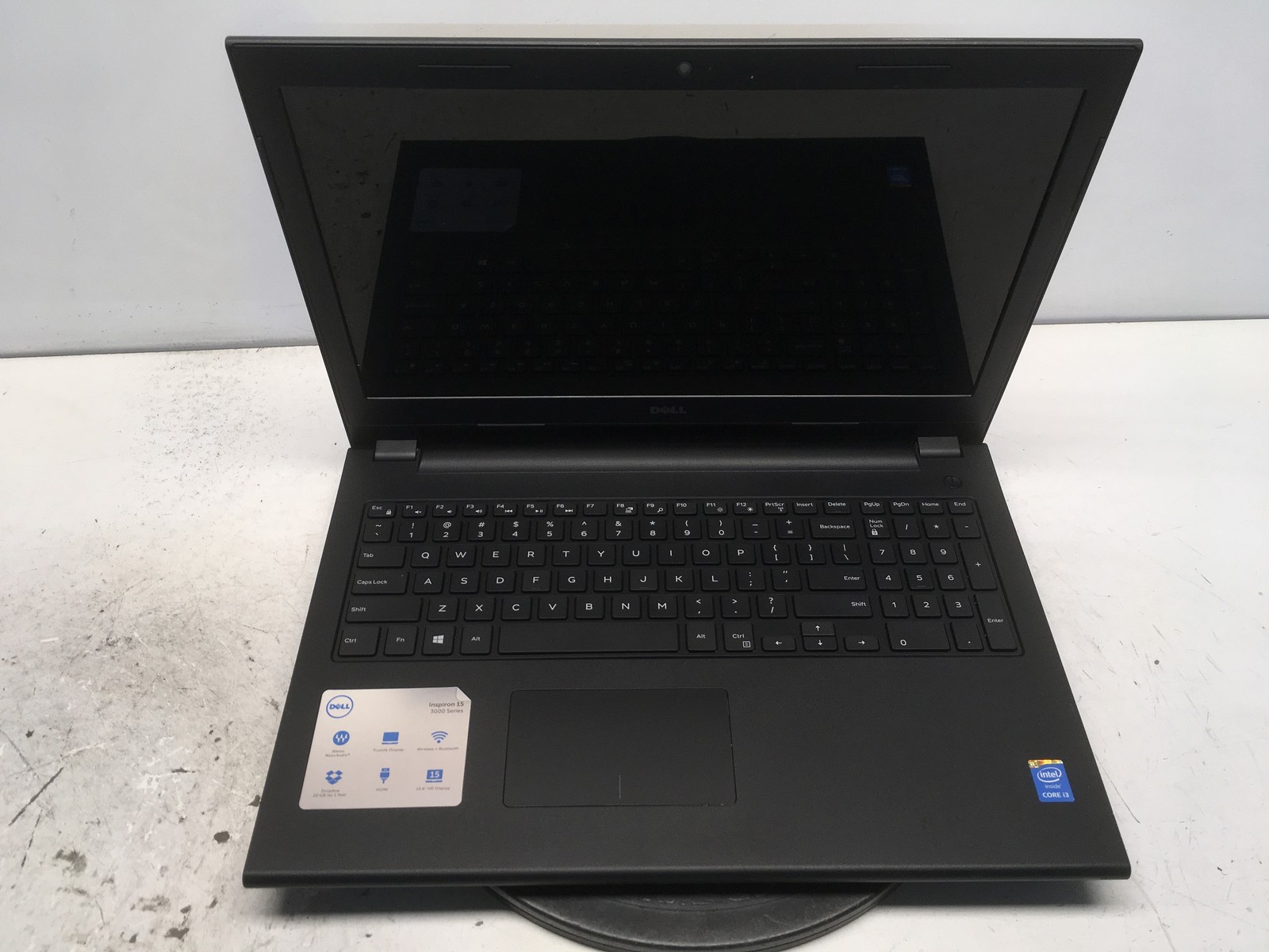 Dell Inspiron 3542 Intel i3-4030U 1.9GHz 8 GB NO HDD No Batt