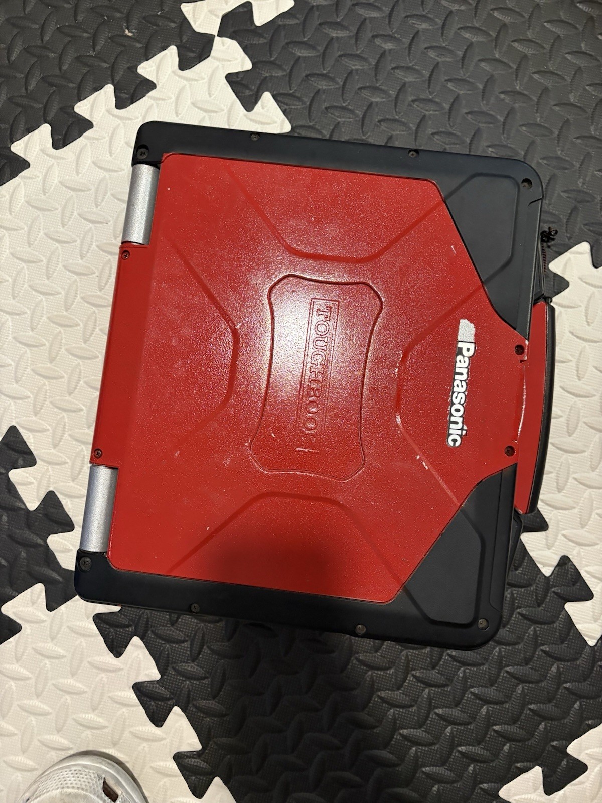 Panasonic Toughbook CF-31 Rugged Laptop Red Silver Black Optical Drive