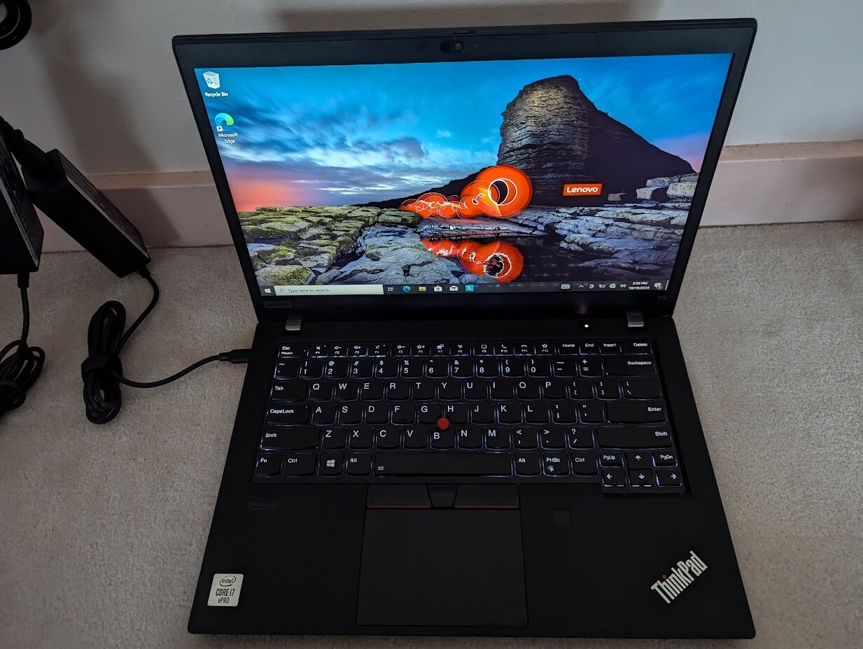 Lenovo Thinkpad T14 G1 i7-10610U 48GB RAM/500 GB SSD – Win 10 Pro TOUCHSCREEN