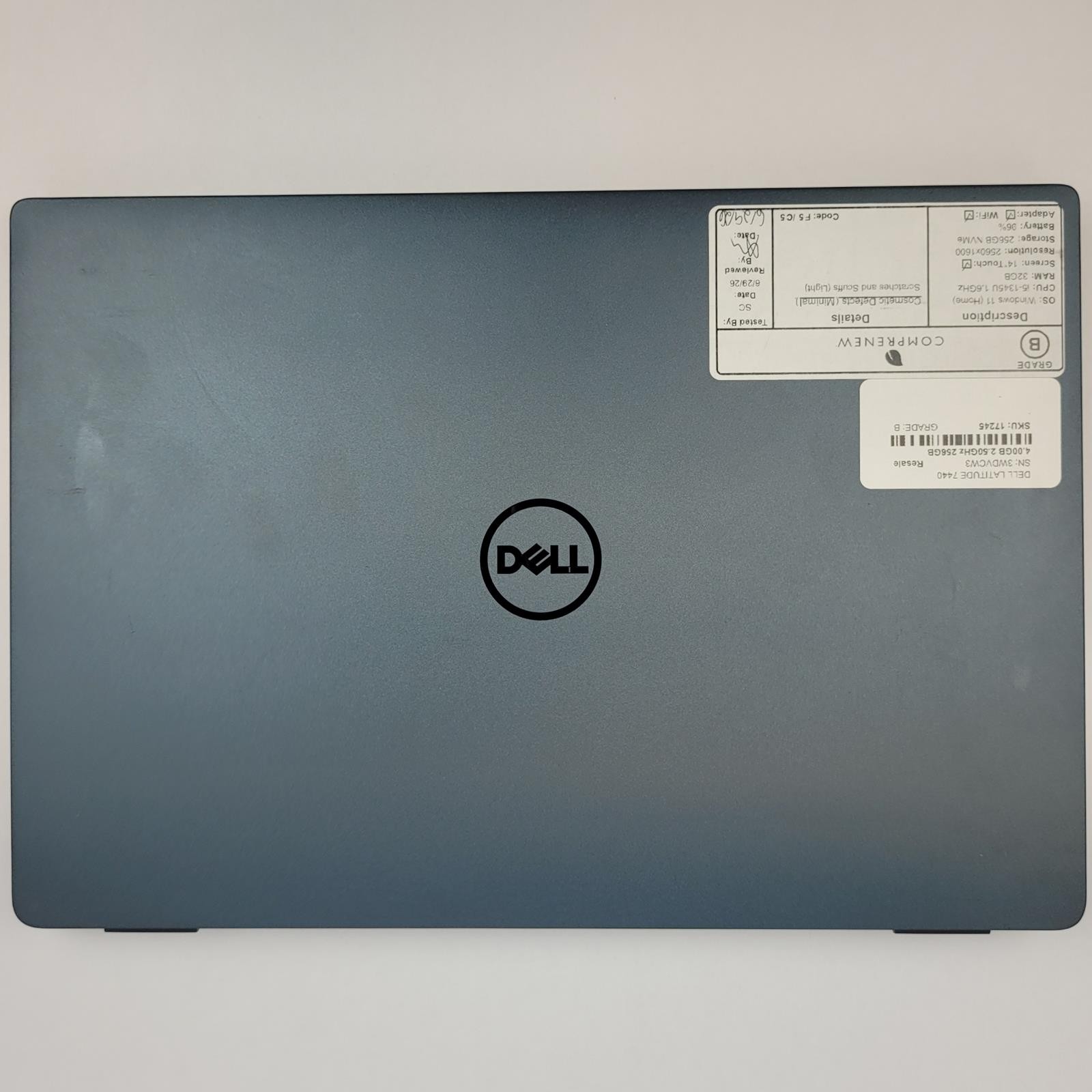 DELL LATITUDE 7440 Windows 11 Home Core i5 1345U 32GB RAM 256GB NVME | Grade B