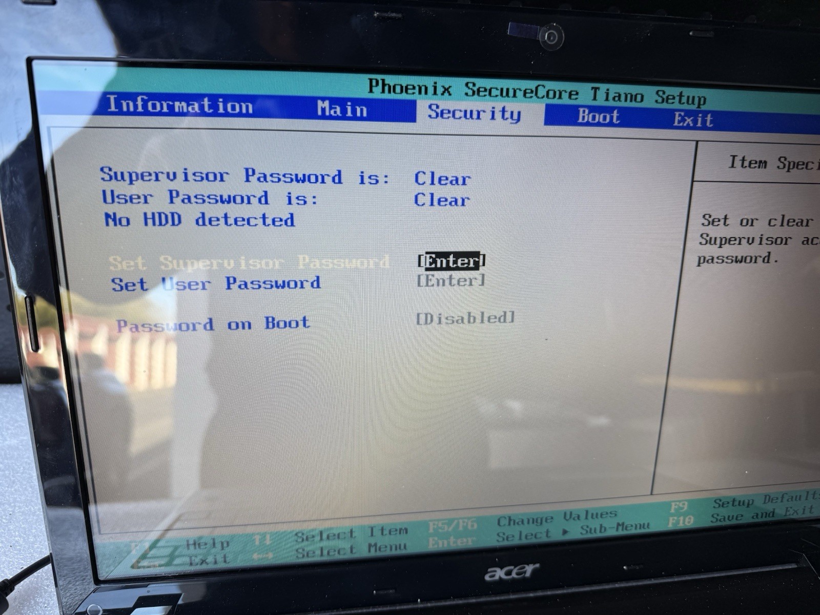Acer Aspire 5560G-7809 15.6″ Laptop AMD A6-3420M 4GB RAM No HDD No OS