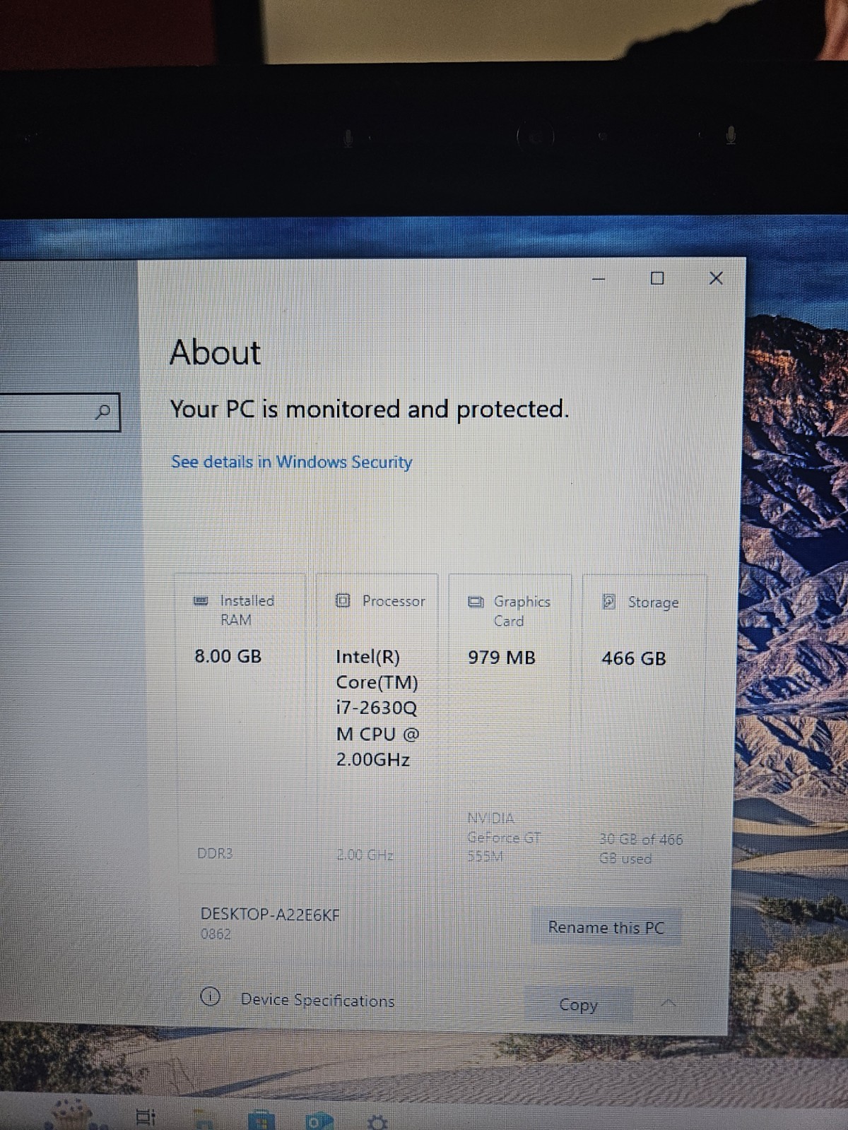 Lenovo Ideapad Y570 Laptop i7-2670QM 2.0 GHz Quad Core 8GB 500GB