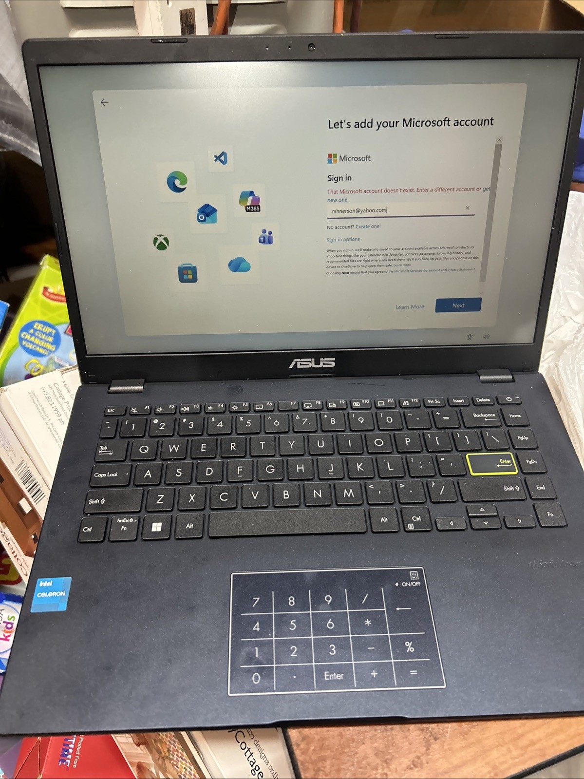 ASUS 14.0″ Laptop E410M Intel Celeron N4020 4GB RAM 64GB SSD