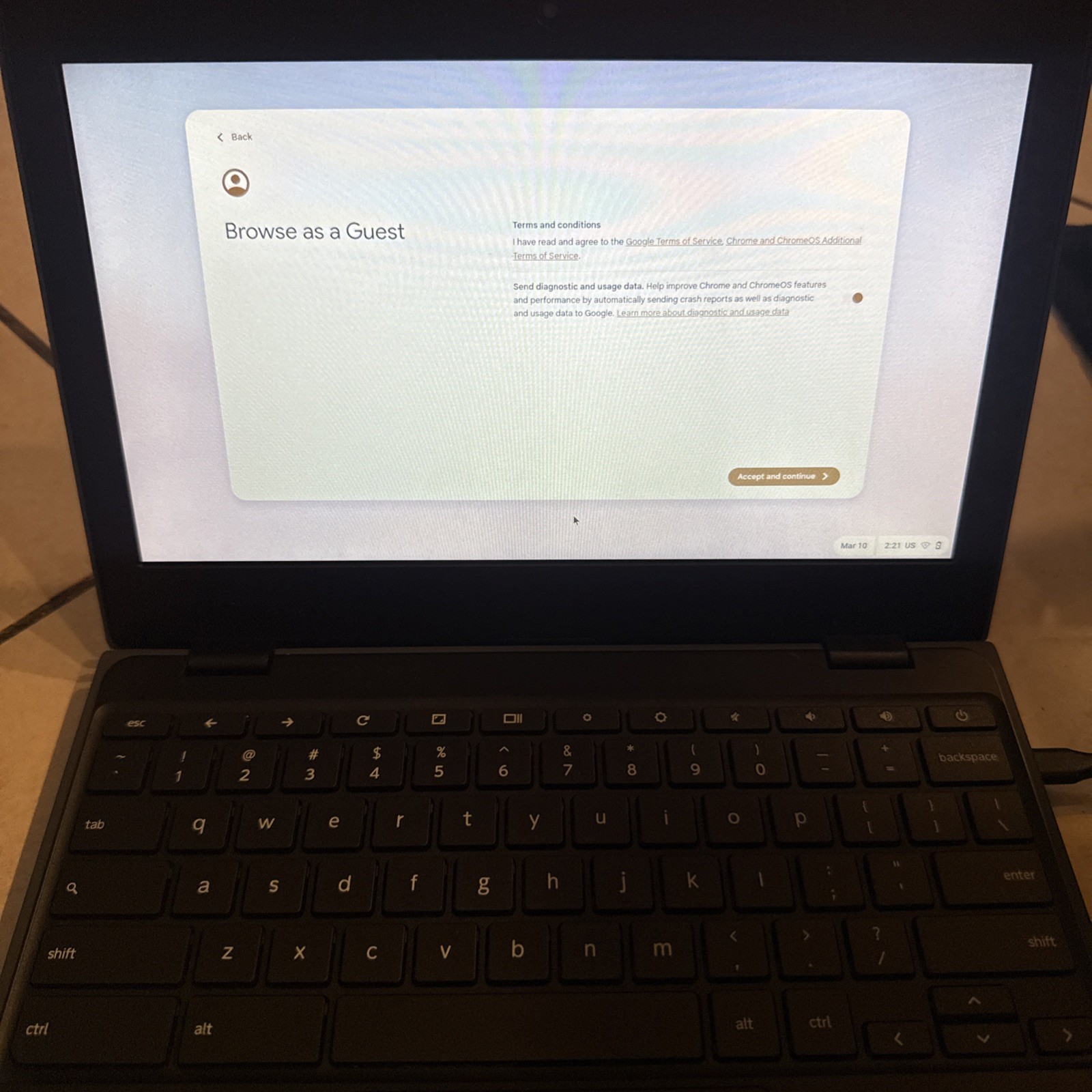 Lenovo 100e Chromebook 2nd Gen Intel N4020 4GB 32GB With Charger