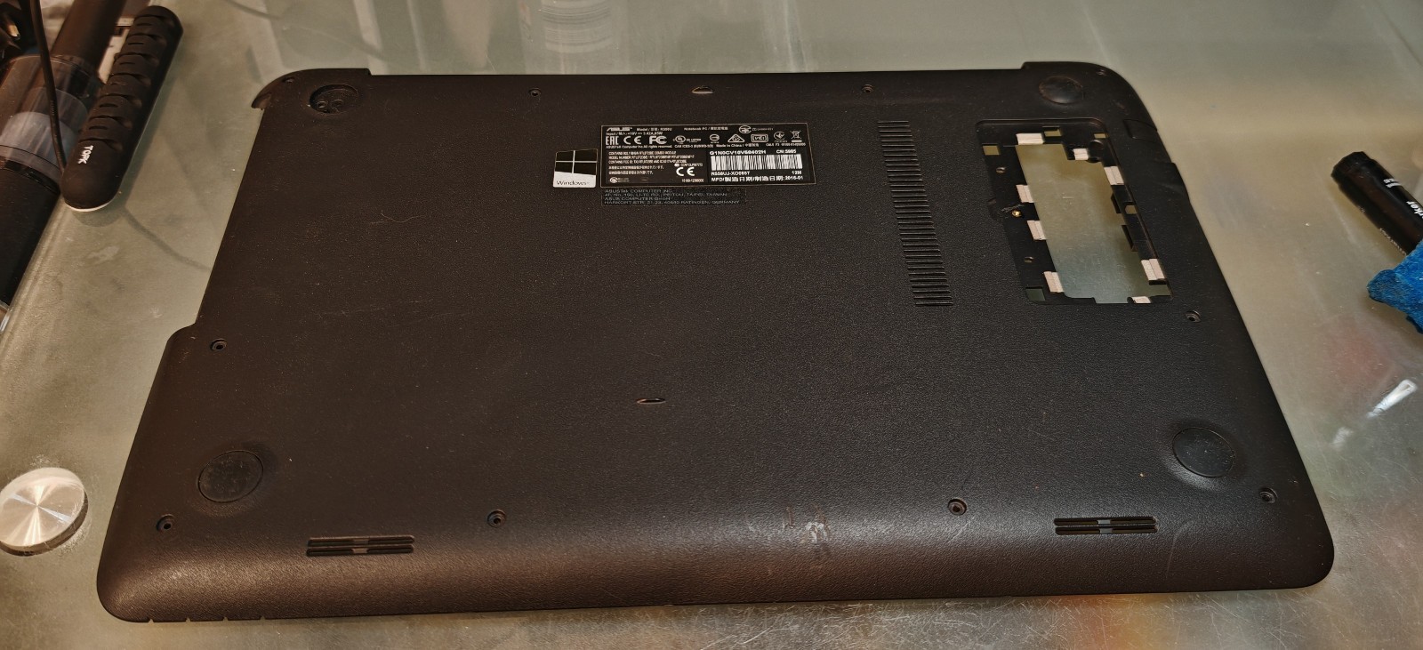 ASUS X556U F556U R556U BOTTOM BODY BOTTOM 13N0-SGA0911 13NB09S1AP0711