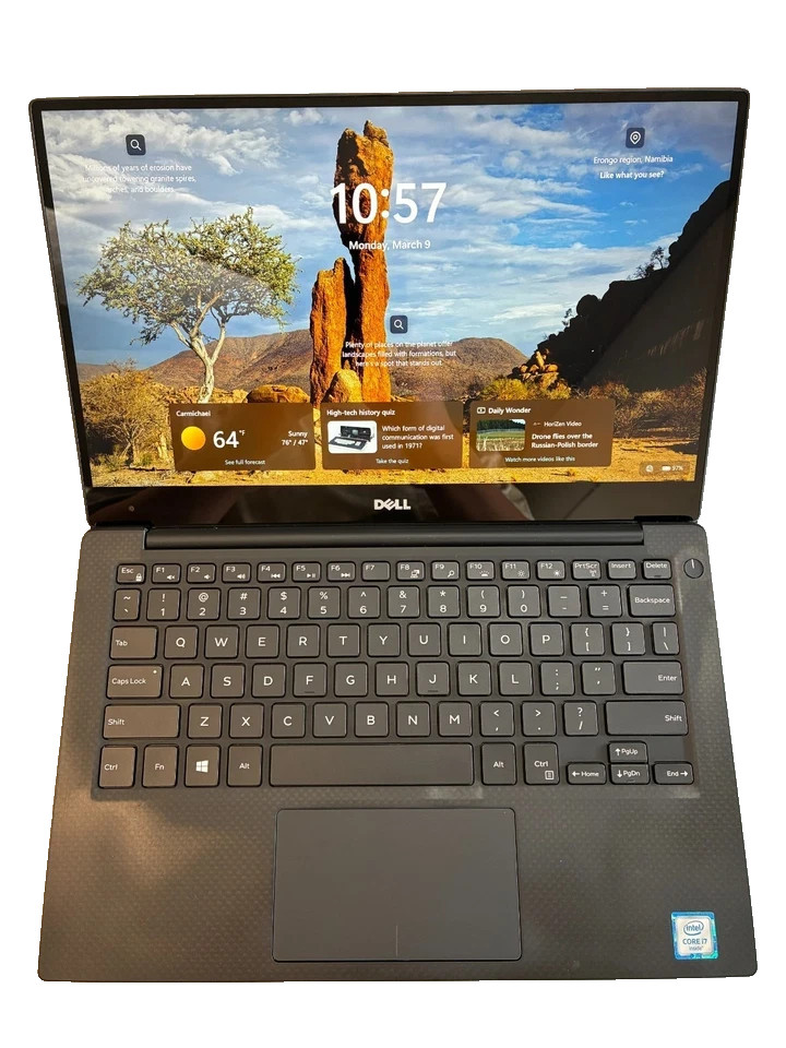 Dell XPS 13 9350 13.3″ Intel Core i7 6th Gen 8GB RAM 256 SSD Win 11 Pro