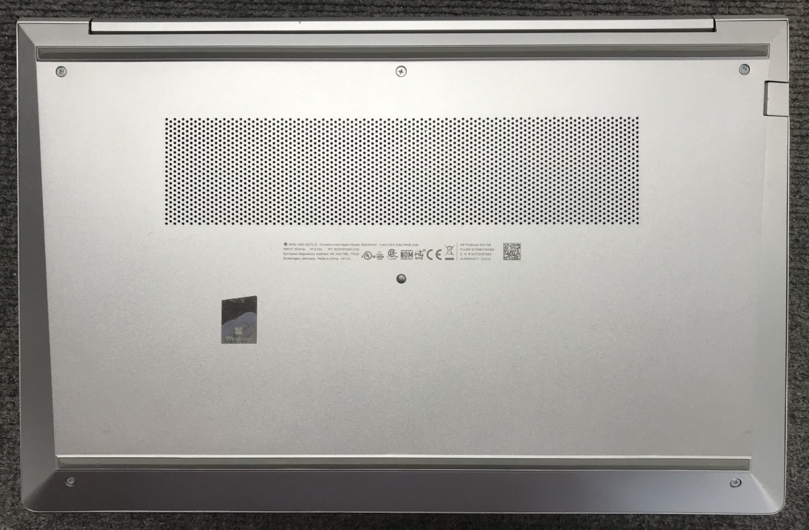 HP ProBook 450 G8 15.6″ Laptop i5-1135G7 16GB RAM 256GB NVMe