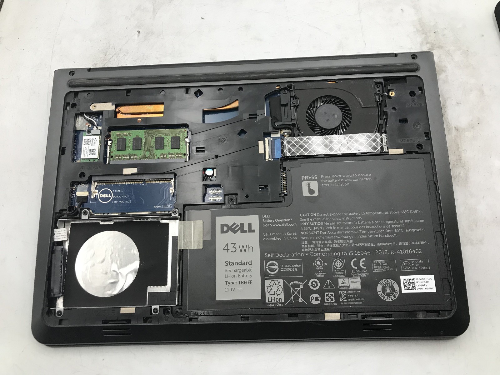 DELL LATITUDE 3450 – BOOTS TO BIOS – INTEL I3 4005U – 4GB RAM – READ DESC – BB