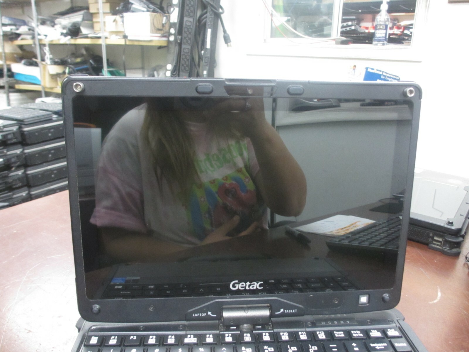 Getac V110 G2 i5 5200U 2.20GHZ 4GB Web-Cam Laptop [NO HDD/CADDY/OS/AC/Pen]
