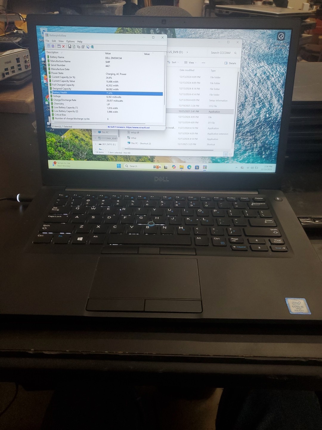 Dell Latitude 7490 14″ Touch (Intel Core i5-8350U, 16GB 256 GB SSD) 121925-3