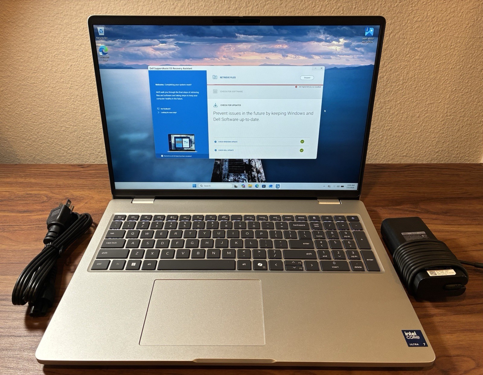 MINT Dell Pro 16 PC16250 Laptop Ultra 7 255U 16GB RAM 512GB SSD FHD+ Warranty!