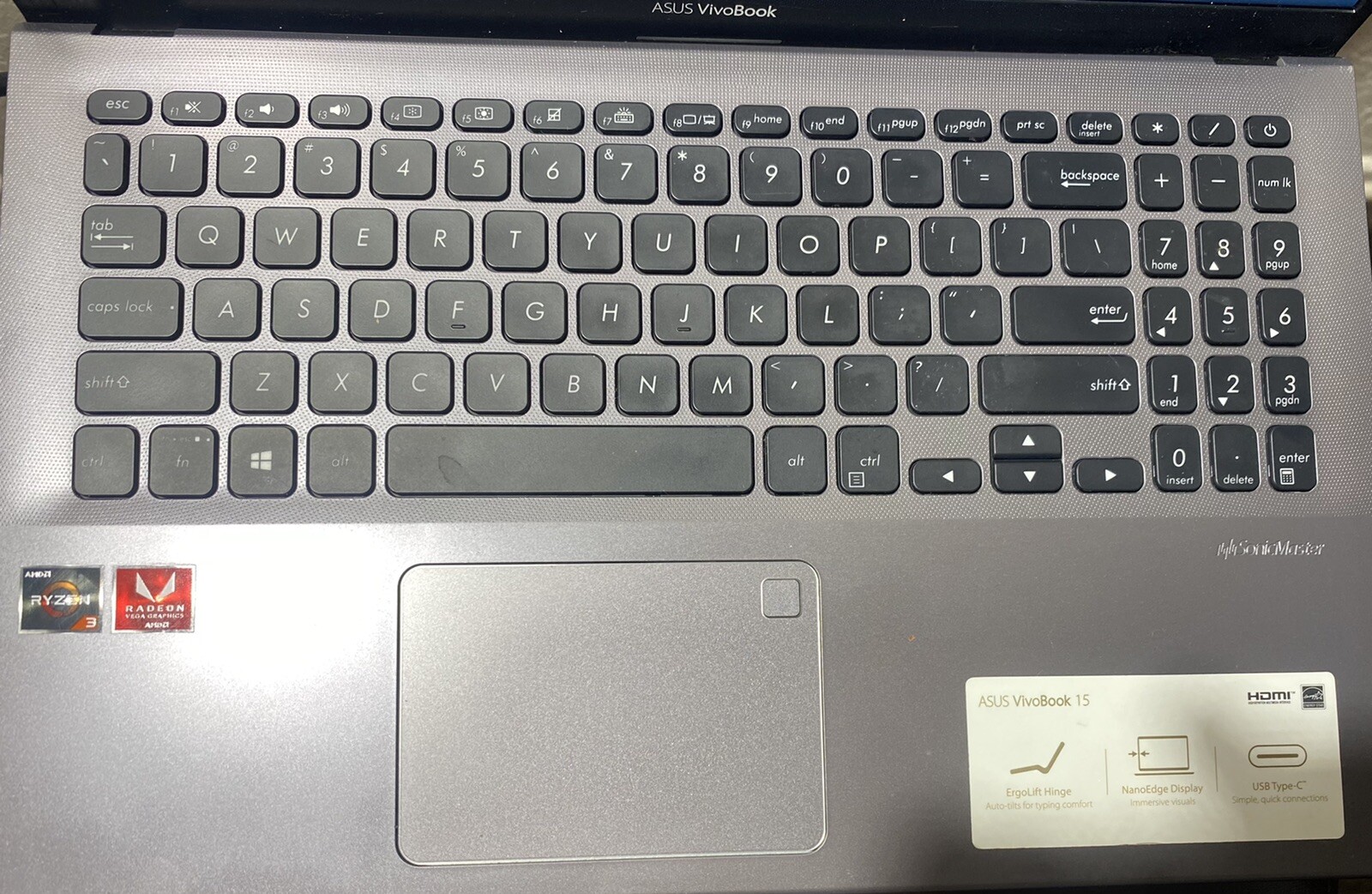 ASUS VivoBook 15 F513 15.6″( FHD Display Core i3-1115G4 8GB Ram 256GB SSD)Laptop
