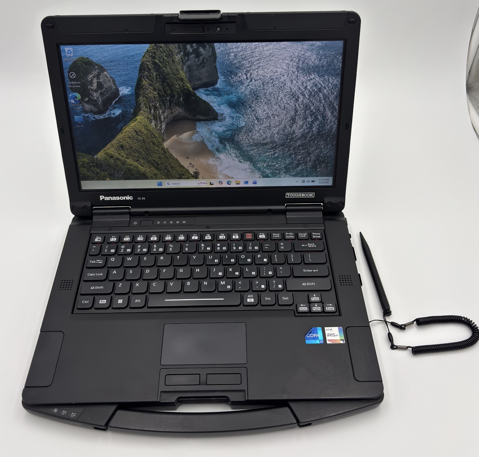 Panasonic Toughbook FZ-55 MK2, i7-1185G7 16GB-512GB SSD LTE FHD Touchscreen W11P