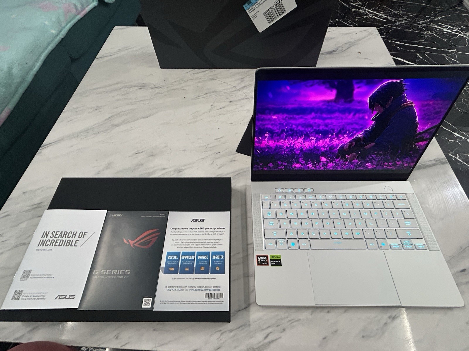 ASUS ROG Zephyrus G14 14″ OLED 3K 120Hz Laptop Ryzen AI 9 HX 32GB 2TB RTX 5080