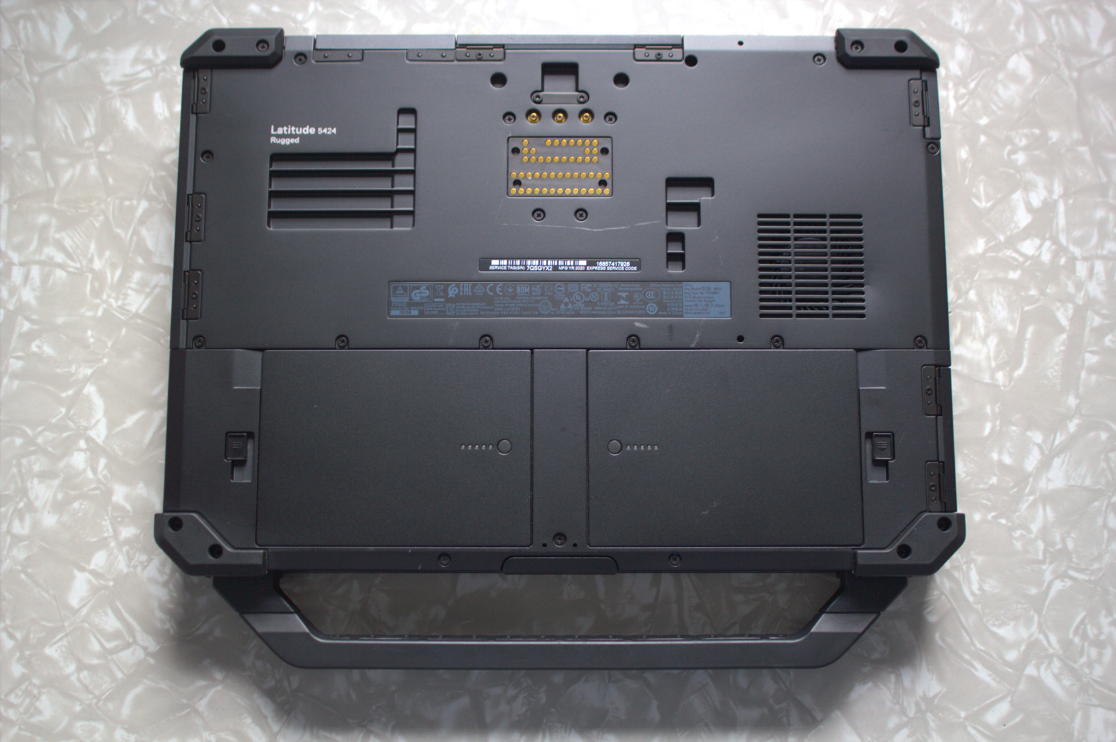 Dell Latitude 5424 Rugged i7-8650U AMD RX540 256GB SSD 32GB RAM Touch 4G 2x Batt