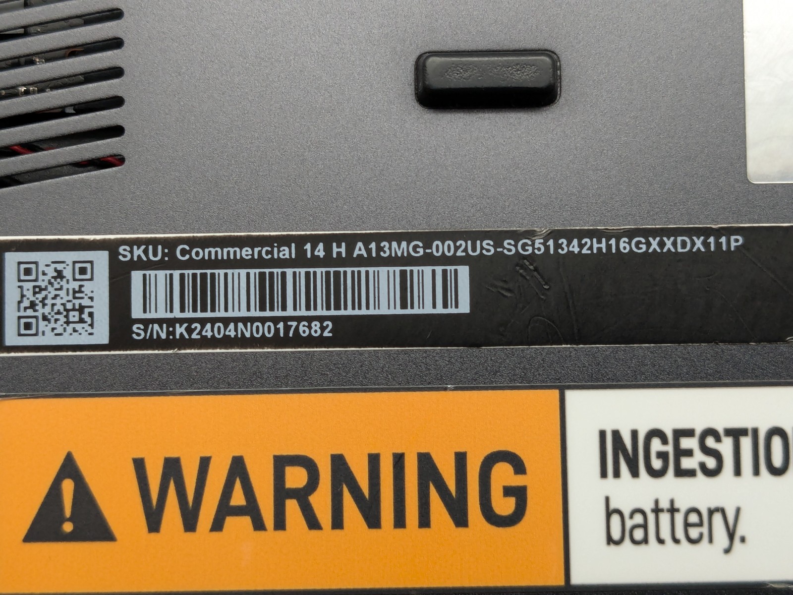 MSI Commercial 14 H A13MG 14″ FHD+ 13TH I5-13420H 512GB SSD 16GB W11P Warranty