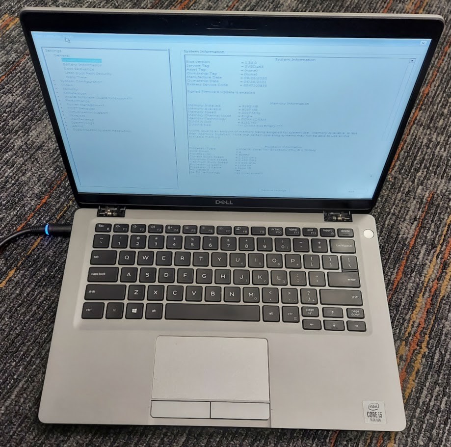 Dell Latitude 5310 Intel Core i5-10310U NO RAM NO SSD NO OS SCRATCHED PAINT #13