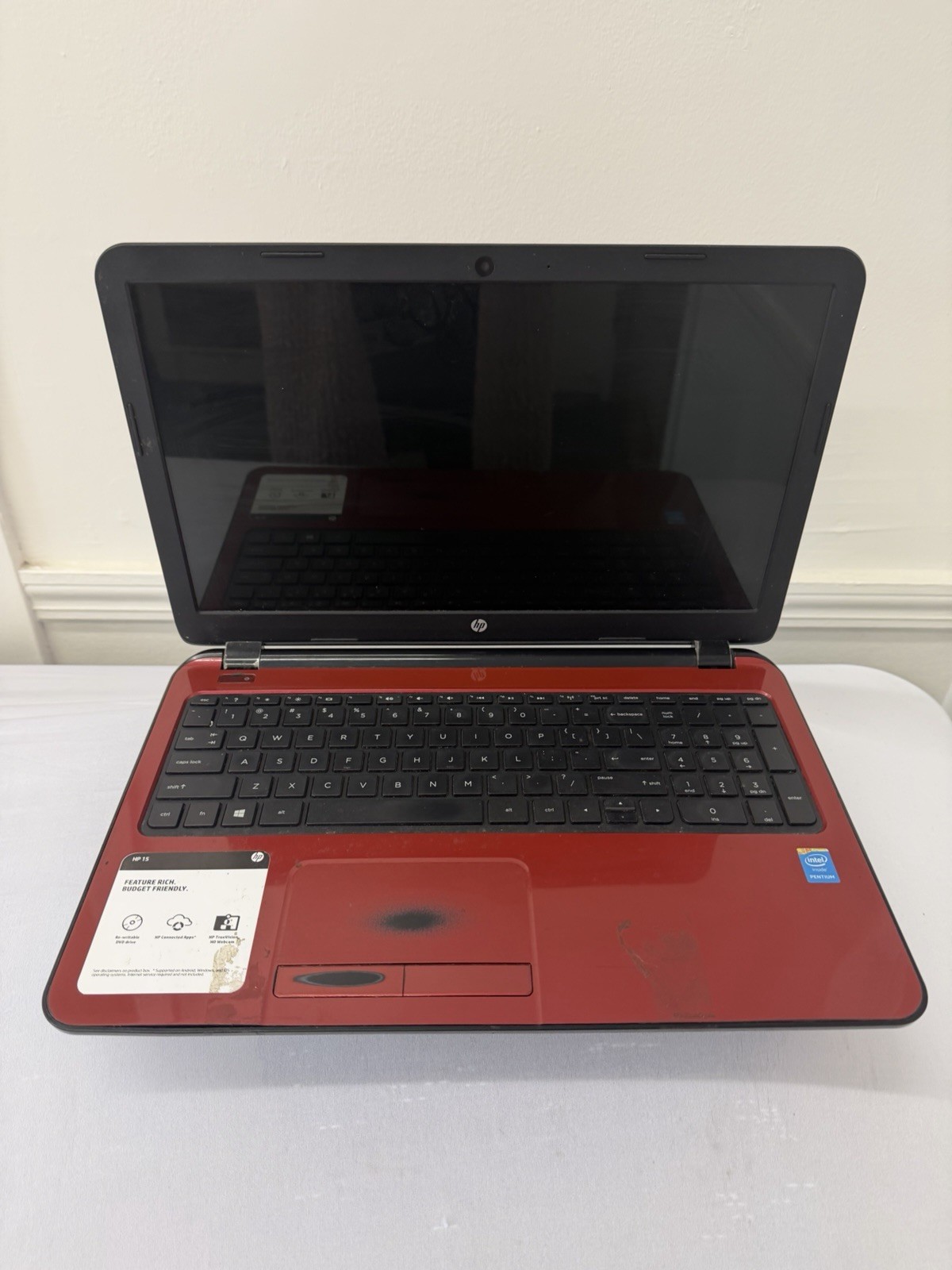 HP Notebook 15 – Laptop – Good Screen – Intel Pentium N3540 – Read Desc