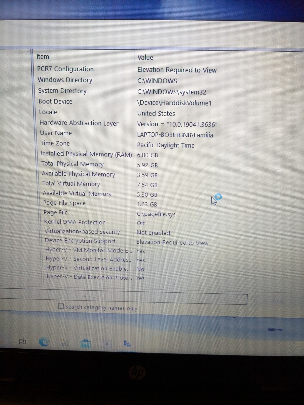 HP 15-bs062st Laptop 15.6″ Core i3 2.40GHz 6GB 1TB HDD Win10 Gray