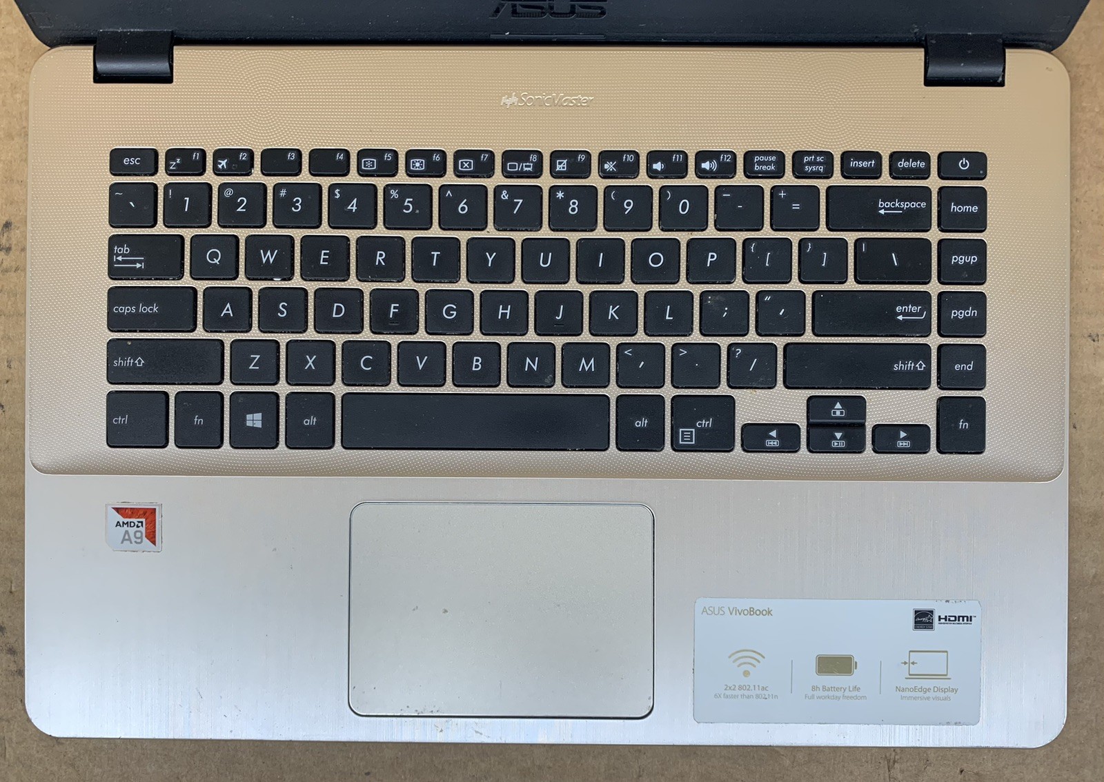 Asus Vivobook 15 X505B 15.6″ AMD A9-9420 RADEON 8GB DDR4 RAM 1TB HDD WIN 10P
