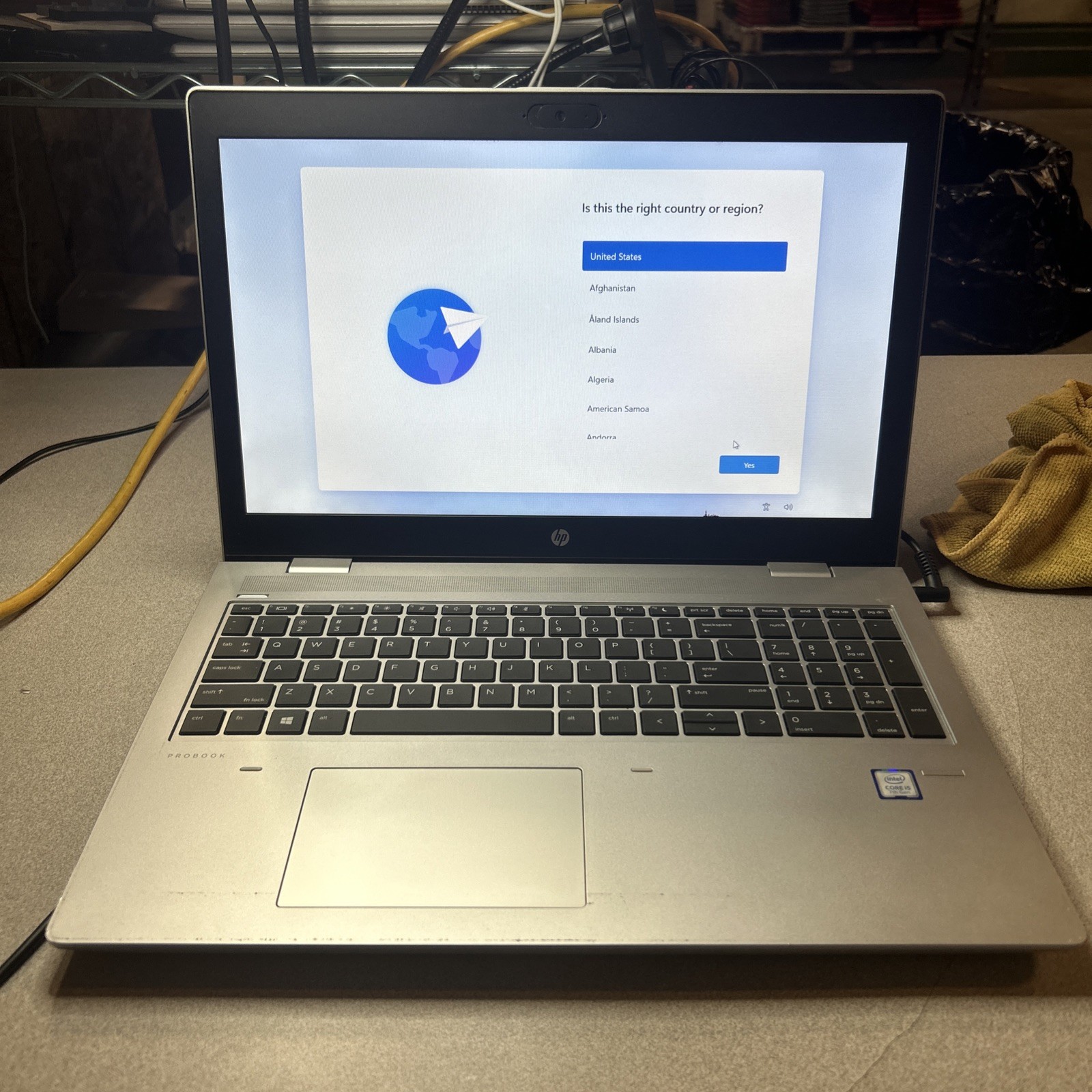 HP ProBook 650 G4| 256 GB 8GB Core i5-7200U CPU @ 2.50 GHz W 11pro|
