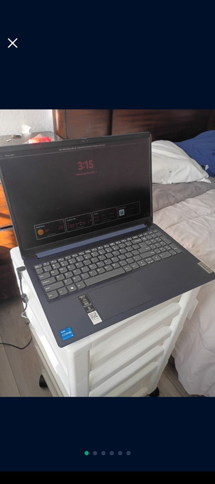 Lenovo IdeaPad 1i Laptop 15.6″ Touch, I3-1215U, 8GB RAM