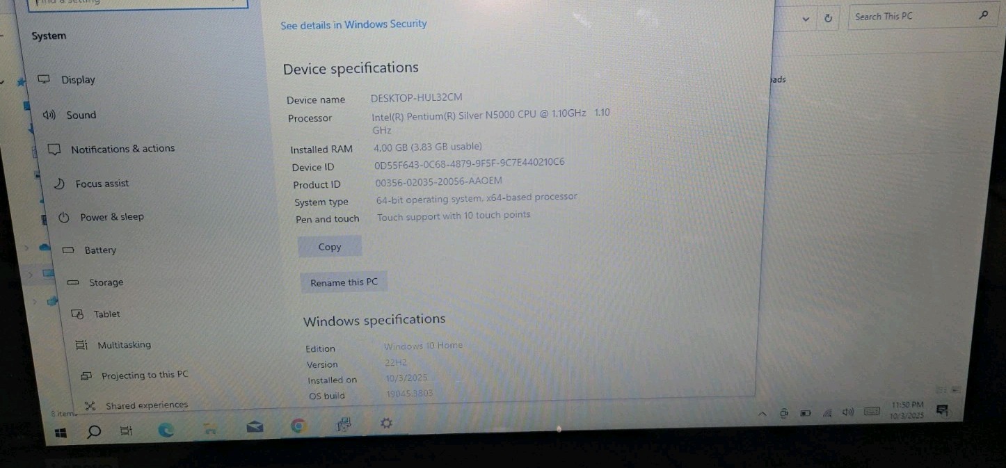 Lenovo Flex 6-11IGM 2-in-1 TOUCH 11.6″ Silver N5000 1.1GHz 4GB RAM 64GB eMMc