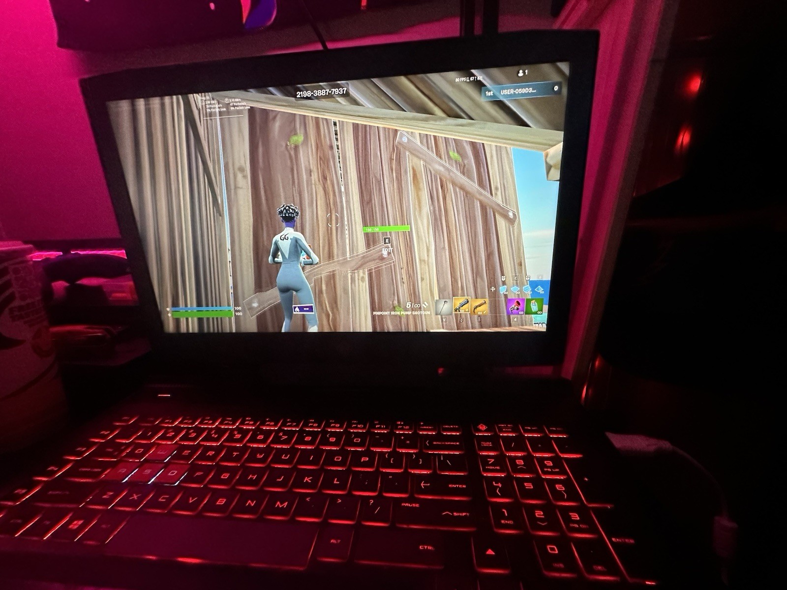 HP Omen Gaming Laptop 17.3″ Windows 10 Black Red Backlit Keyboard