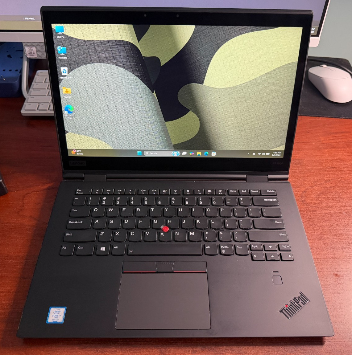 Lenovo ThinkPad X1 Yoga i7-8650U 16GB 512GB NVMe Win11 New Charger Touch Screen