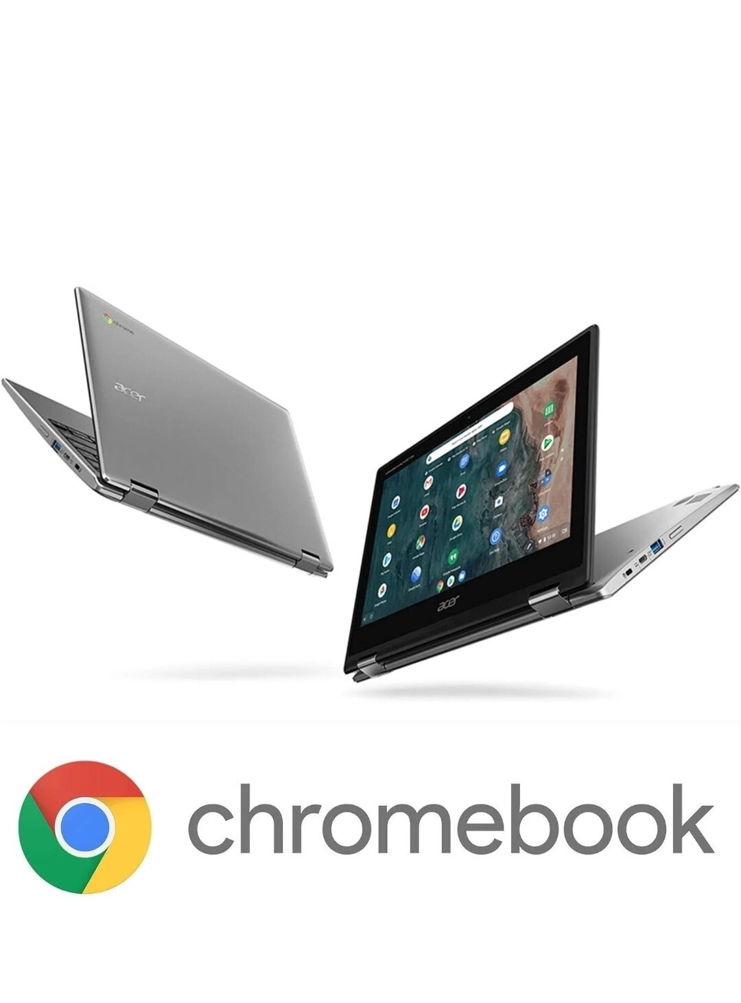 ✨️ Acer Chromebook Spin 311 Convertible Laptop N4020 11.6″ Touch 4GB RAM 32GB