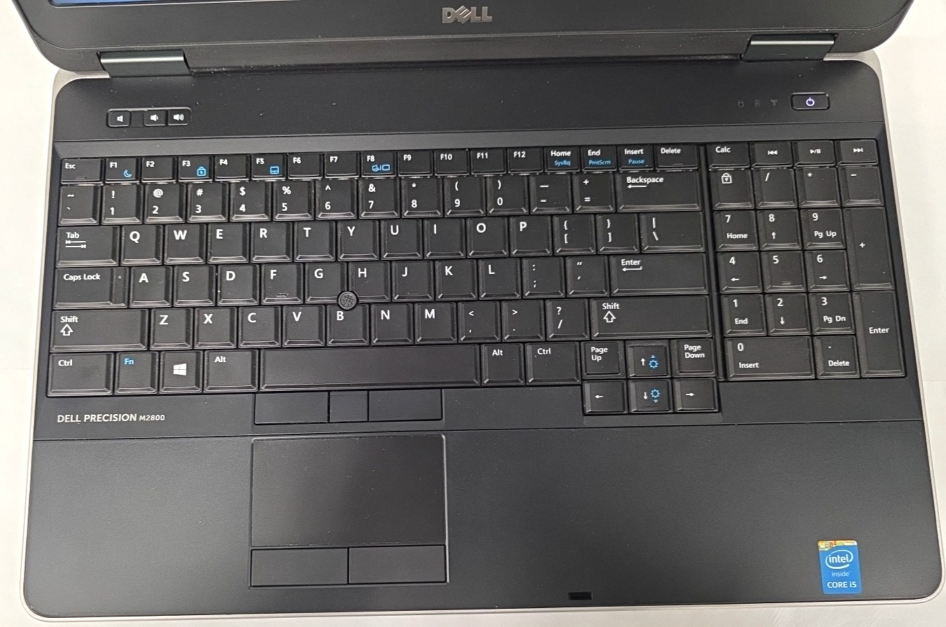 Dell Precision M2800| Intel Core i5-4210M| 8GB RAM| 500GB HDD| Win 10 Pro