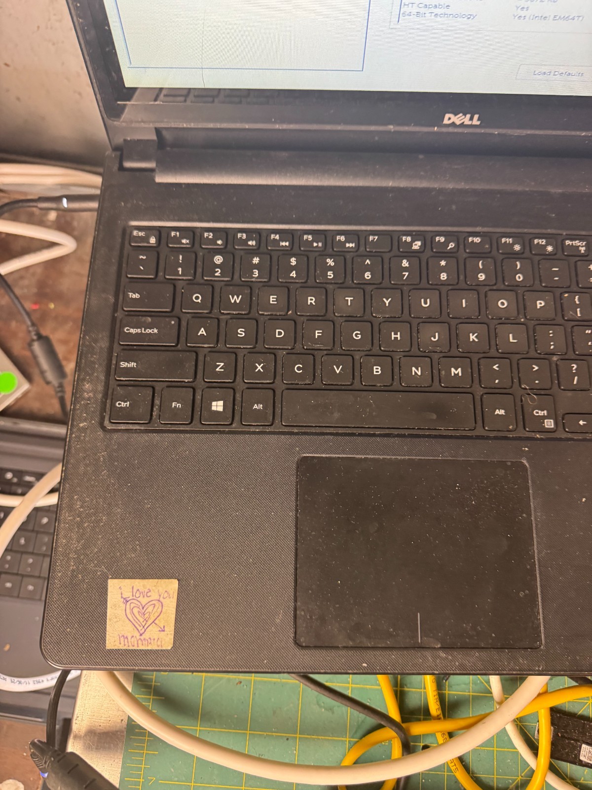 DELL INSPIRON 5558 Core i3-4030U 6GB RAM 500GB HDD 15.6″ Laptop for Repair #5108