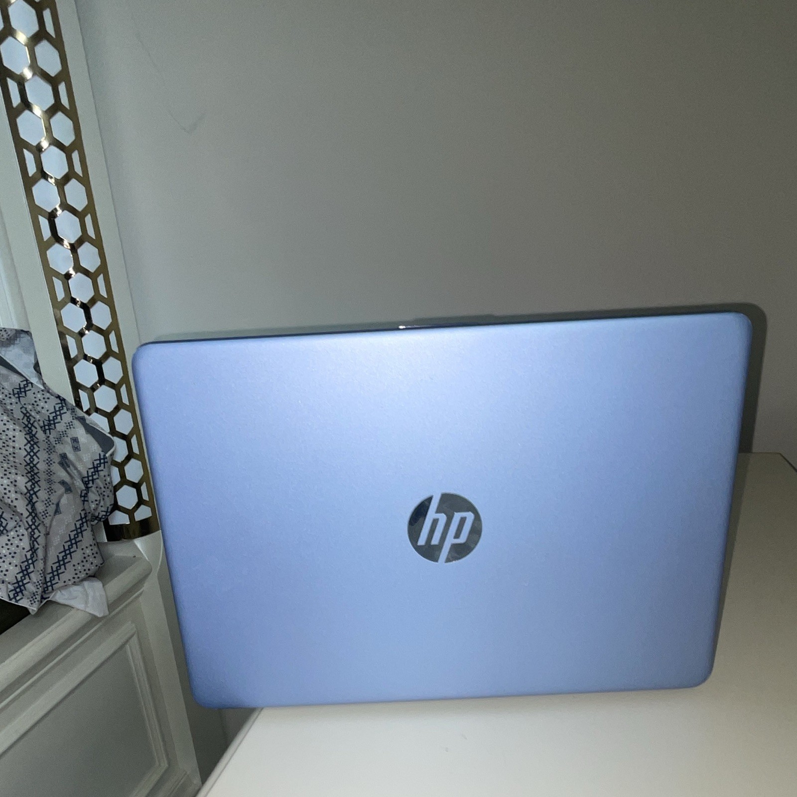 HP Laptop 15.6in Blue Notebook PC Intel Processor Webcam HDMI USB-C USB 3.0