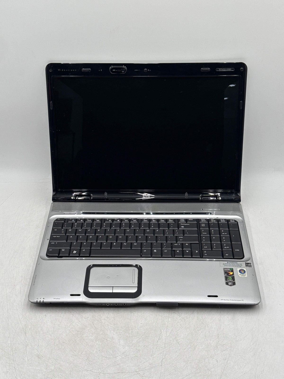 HP Pavilion dv9000 17″ Laptop AMD Turion X2 Windows Vista – For Parts