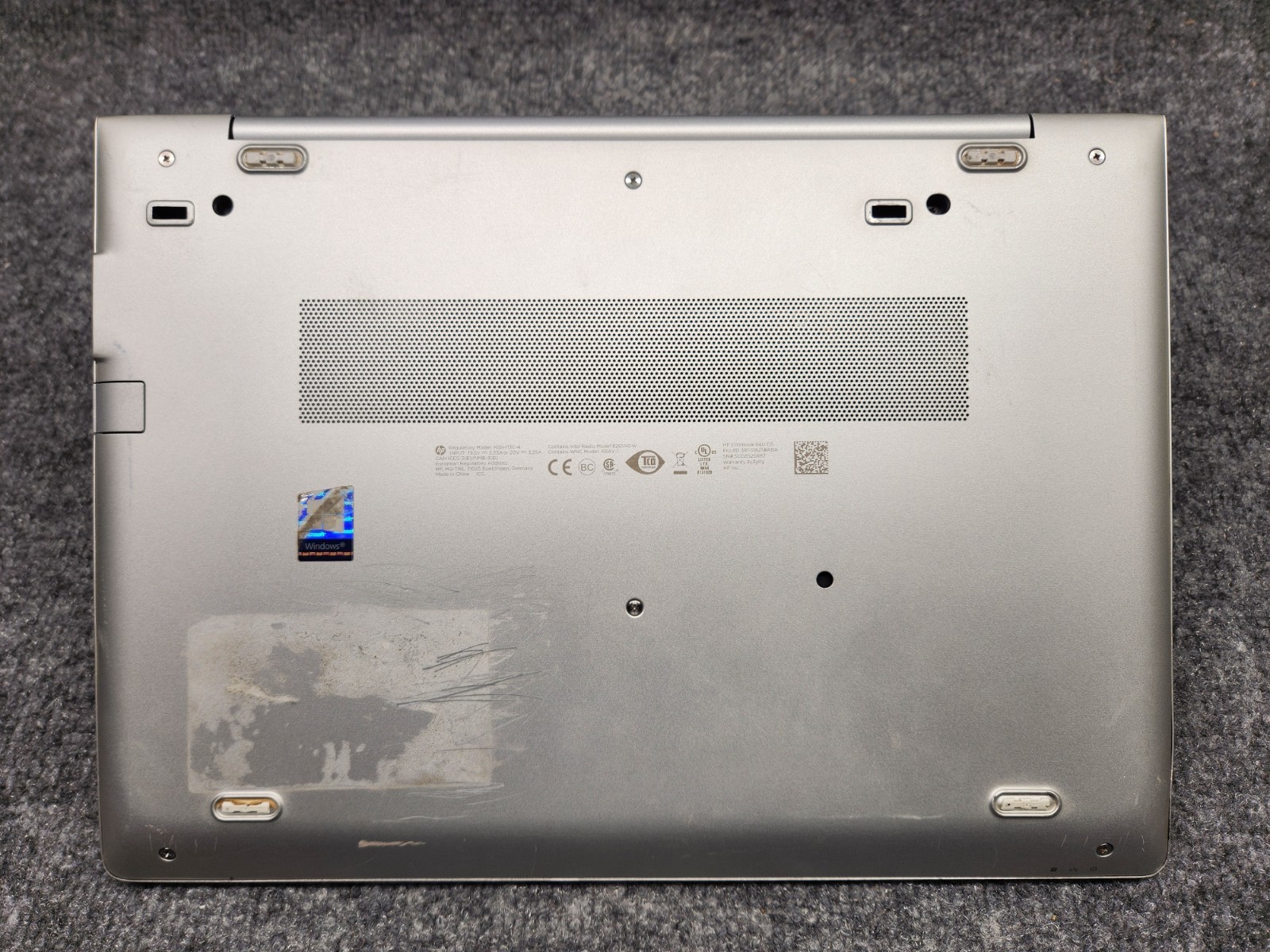 HP EliteBook 840 G5 14″ Laptop Intel Core i5-8250U 1.60GHz 8GB RAM 256GB SSD