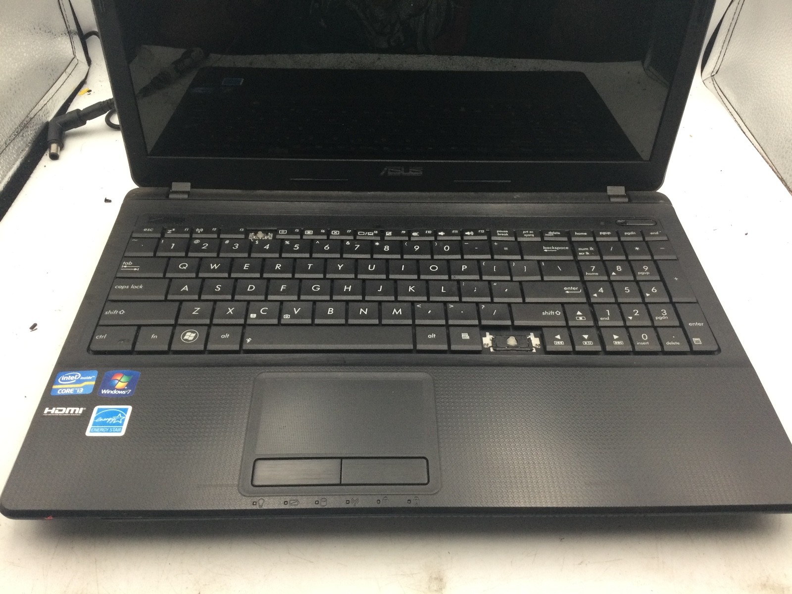 ASUS NOTEBOOK X54C – INTEL PENTIUM B960 – NO RAM – FOR PARTS – READ DESC- BB