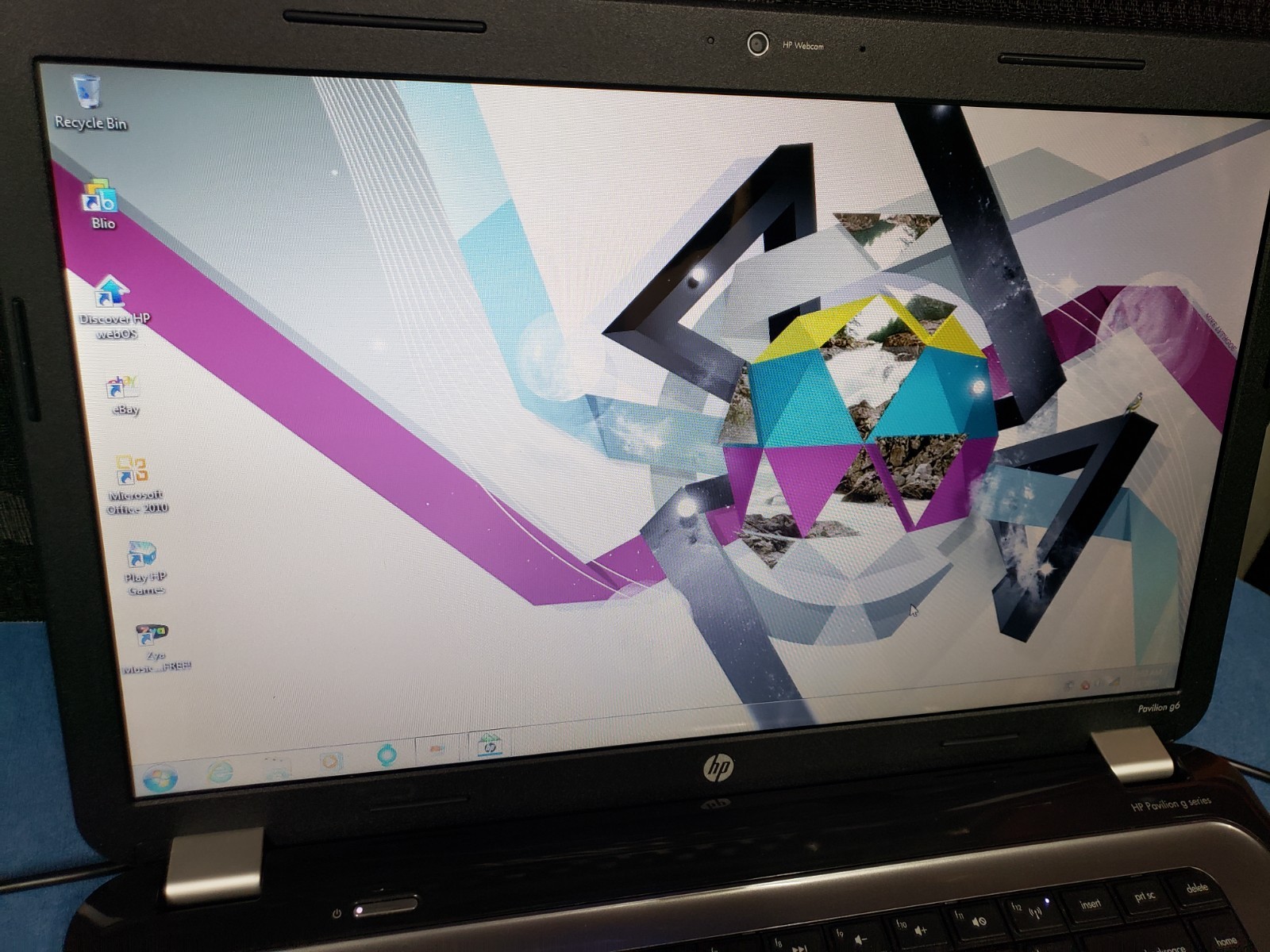 HP Pavilion g6 Intel Core i3-2330M 2.20GHz 4GB Ram 600 GB HDD bad battery