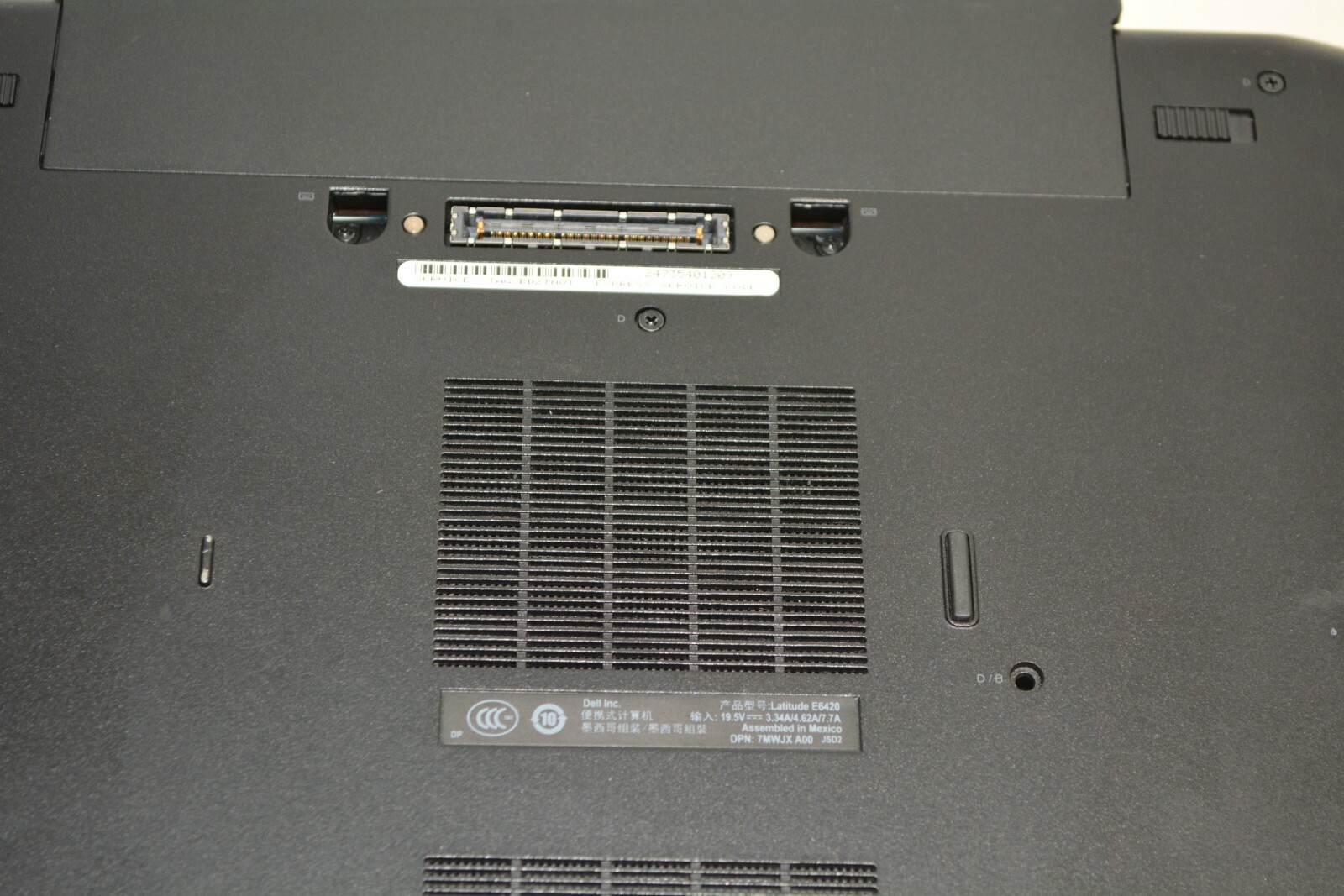 Dell Latitude E6420 14″ Intel i7-2620M 2.7GHz 4GB Ram No HD #Z435